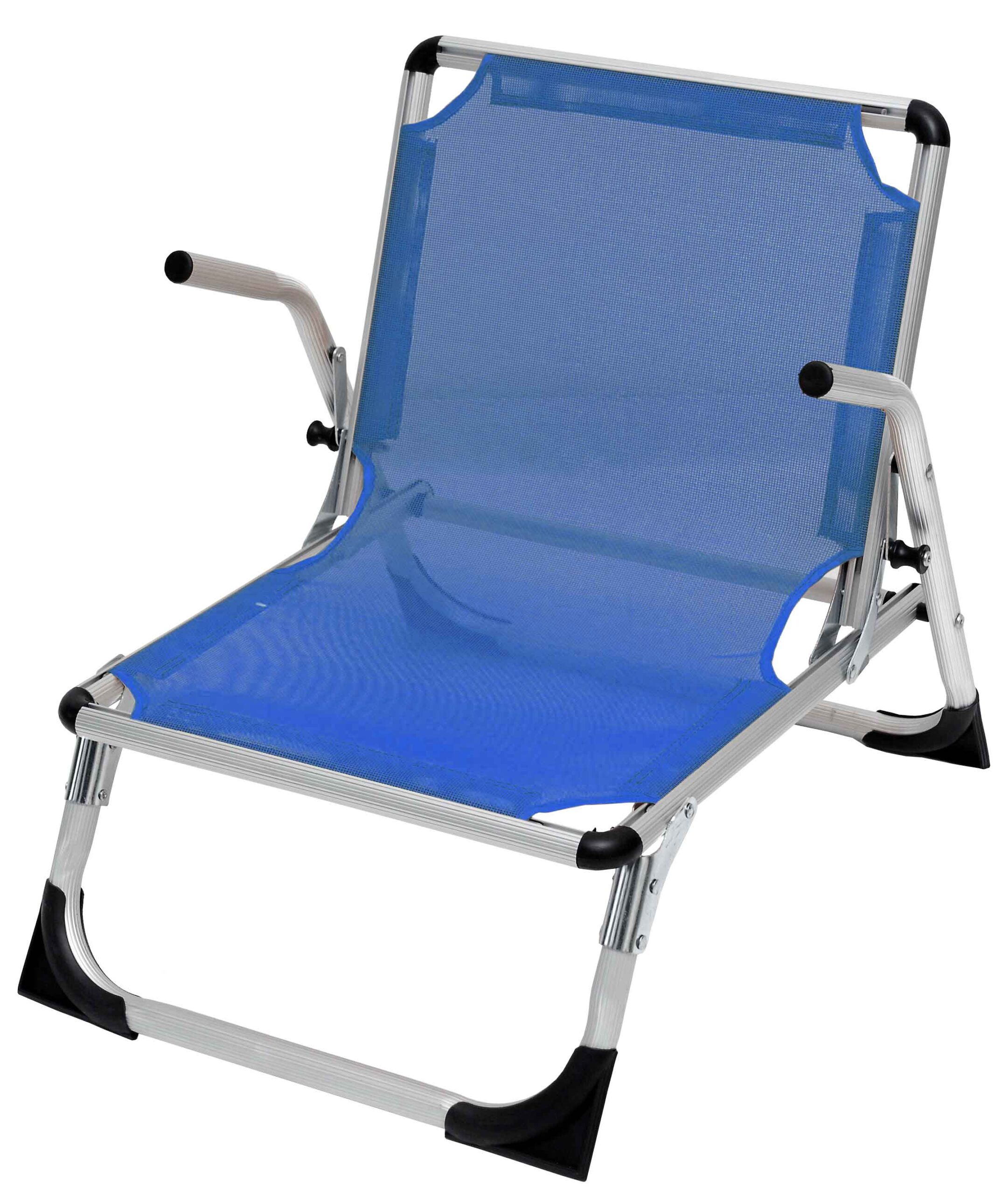 ΚΑΡΕΚΛΑ ΠΑΡΑΛΙΑΣ ΡΑΒΔΩΤΟ ΑΛΟΥΜΙΝΙΟ ΜΠΛΕ ΜΕ ΜΠΡΑΤΣΑ ΤΕΧΤ