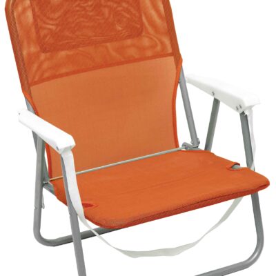 ΚΑΡΕΚΛΑ ΠΑΡΑΛΙΑΣ ΜΕΤΑΛΛΙΚΗ ΠΟΡΤΟΚΑΛΙ ΜΕ ΜΠΡΑΤΣΑ ΤΕΧΤ