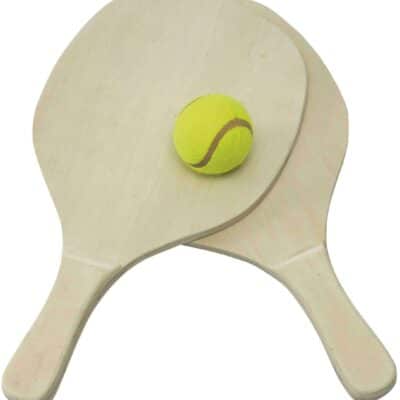 ΣΕΤ ΡΑΚΕΤΕΣ ΞΥΛΙΝΕΣ ΜΕ ΜΠΑΛΑΚΙ